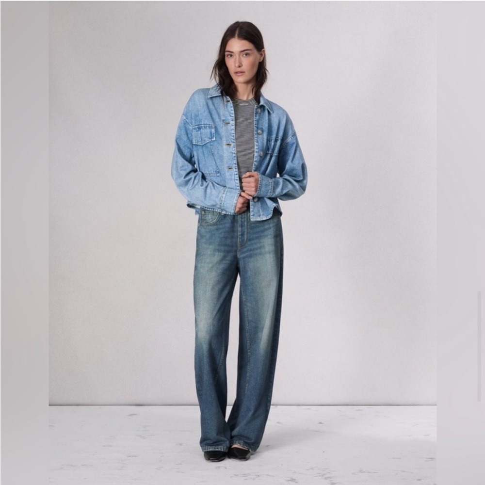 Rag & Bone Miramar Wide-Leg printed Pant size 27